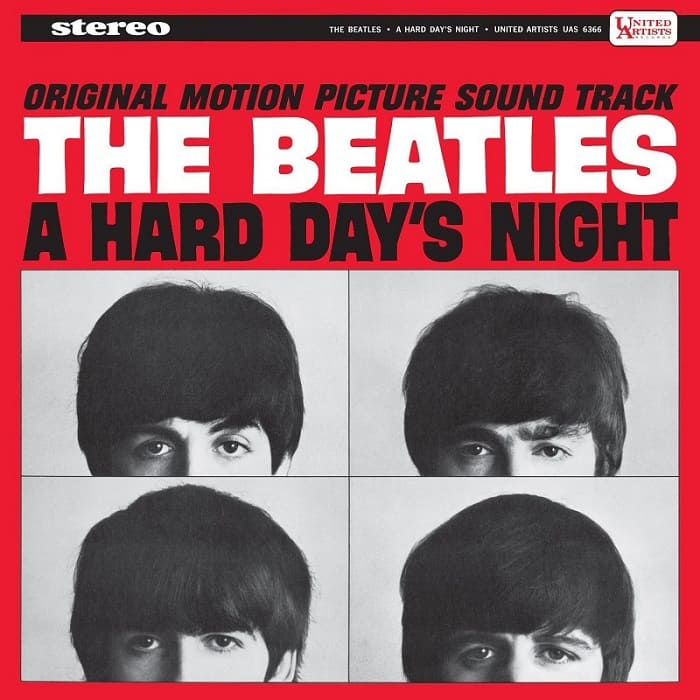 A Hard Days Night Album - American sleeve cover art